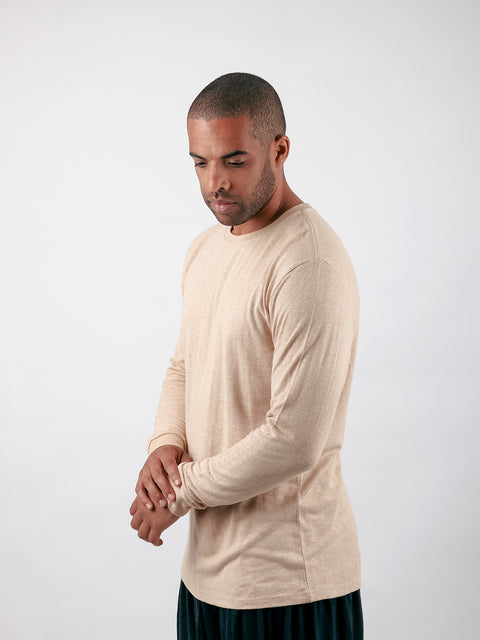 Unisex Organic Hemp Bamboo LS Tee