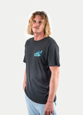Unisex Organic Hemp Bamboo Print Tee | Kick Ons-Image 3