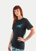 Unisex Organic Hemp Bamboo Print Tee | Kick Ons-Image 4