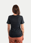 Unisex Organic Hemp Bamboo Tee | Black-Image 6