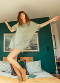Unisex Organic Hemp Bamboo Tee | Sage-Image 2