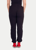 Unisex Organic Hemp Waffle Jogger | Black-Image 6