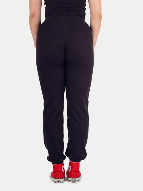 Unisex Organic Hemp Waffle Jogger