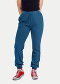 Unisex Organic Hemp Waffle Jogger | Ink Blue-Image 2