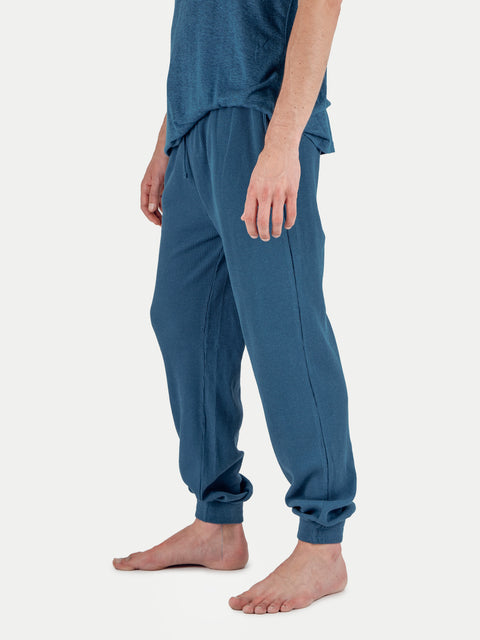 Unisex Organic Hemp Waffle Jogger