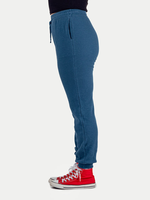 Unisex Organic Hemp Waffle Jogger