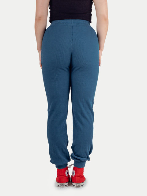 Unisex Organic Hemp Waffle Jogger