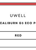 Uwell Caliburn G3 Eco Pod Kit | Red-Image 1