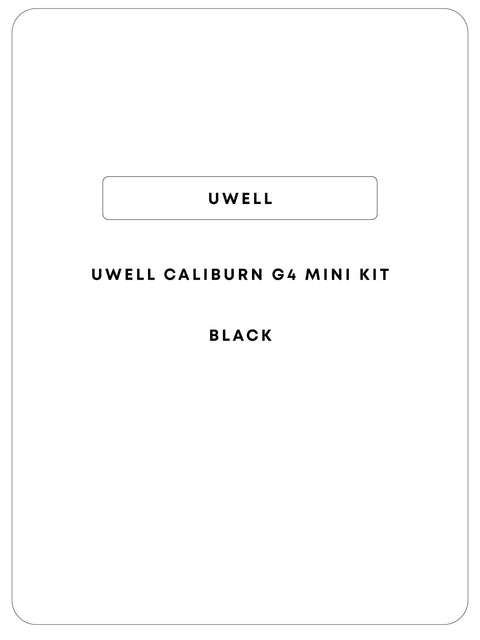 Uwell Caliburn G4 Mini Kit