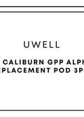 Uwell Caliburn GPP Alpha 06 Replacement Pod 3pc | One Colour-Image 1