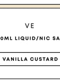 VE Vanilla Custard 30mL Nic Salts | 30mL-Image 1