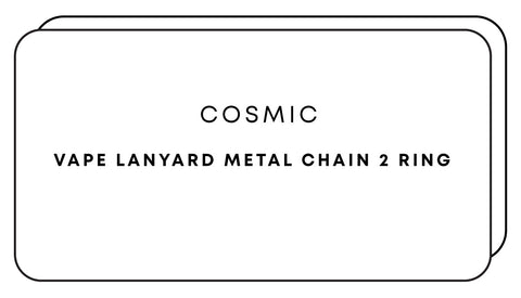 Vape Lanyard Metal Chain 2 Ring