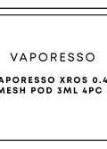 Vaporesso XROS 04 Mesh Pod 3mL 4pc | One Colour-Image 1