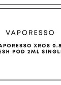 Vaporesso XROS 08 Mesh Pod 2mL Single | One Colour-Image 1