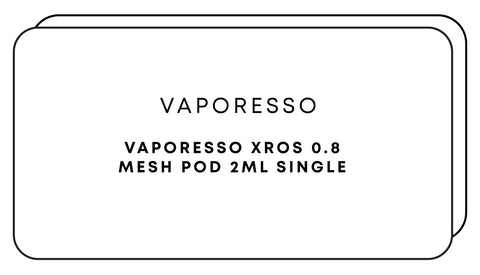 Vaporesso XROS 0.8 Mesh Pod 2mL Single