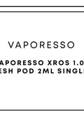 Vaporesso XROS 10 Mesh Pod 2mL Single | One Colour-Image 1