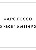 Vaporesso XROS 10 Mesh Pod 2ml 4pc | One Colour-Image 1