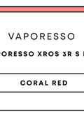 Vaporesso XROS 3R S Kit | Coral Red-Image 1