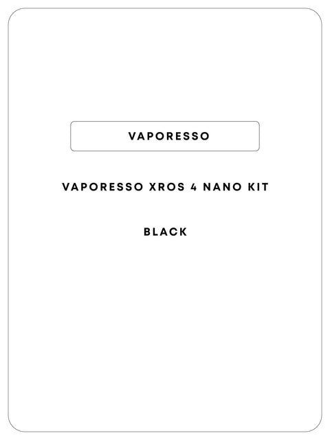Vaporesso XROS 4 Nano Kit