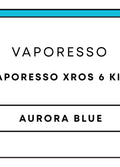 Vaporesso XROS 6 Kit | Aurora Blue-Image 1