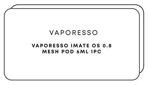 Vaporesso iMate OS 0.8 Mesh Pod 6mL 1pc