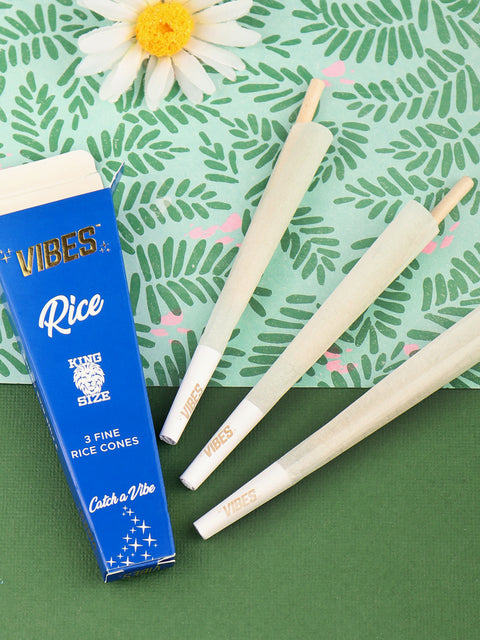 Vibes Pre-Rolled Cones KS  3 Pcs