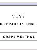 Vuse Pods 2pc - Intense Edition | Grape Menthol-Image 1