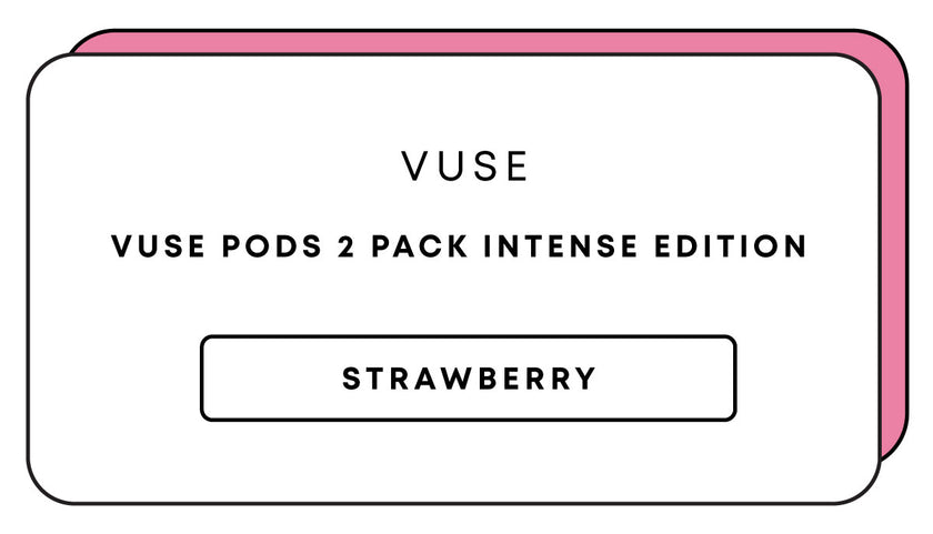 vuse pods strawberry Vuse Pro Pods 6mg 12mg 18mg 10mg and 20mg (Nicotine Salts) 2 pods per pack