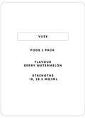 Vuse Pods 2pc | Berry Watermelon-Image 1