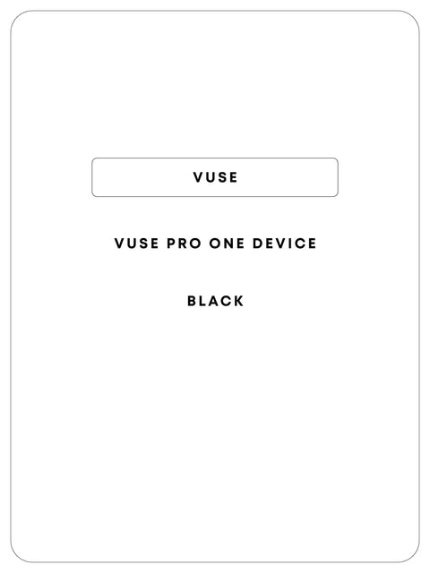 Vuse Pro One Device