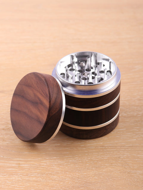 Walnut Silver Grinder 63mm 4pc