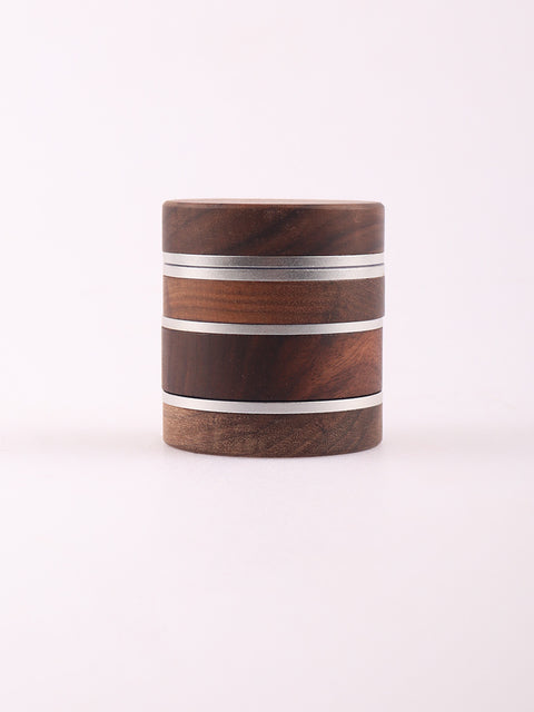 Walnut Silver Grinder 63mm 4pc