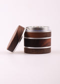 Walnut Silver Grinder 63mm 4pc | Silver-Image 4