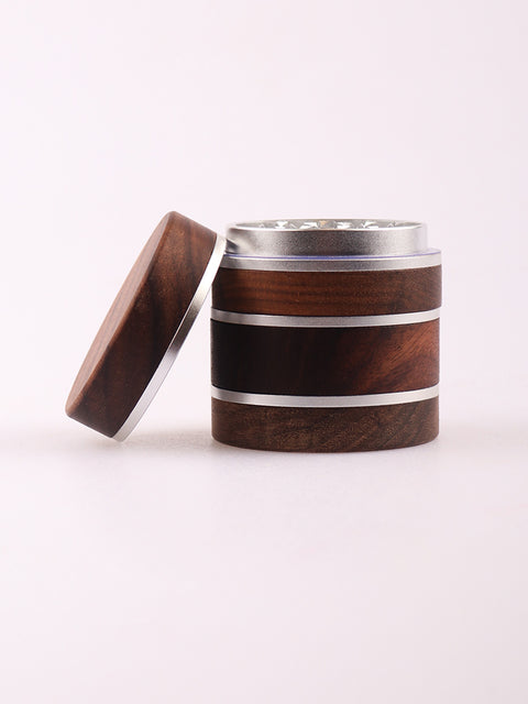 Walnut Silver Grinder 63mm 4pc