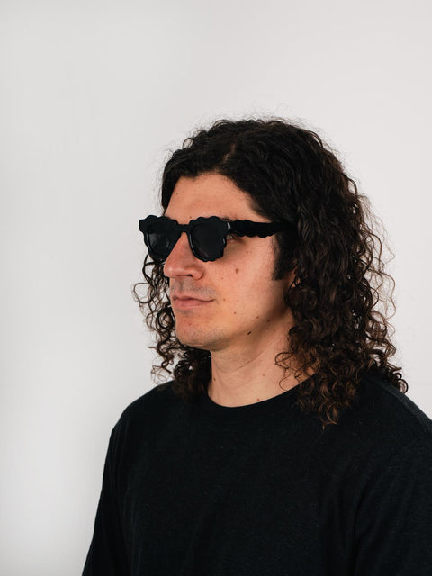 Wavy Square Sunglasses