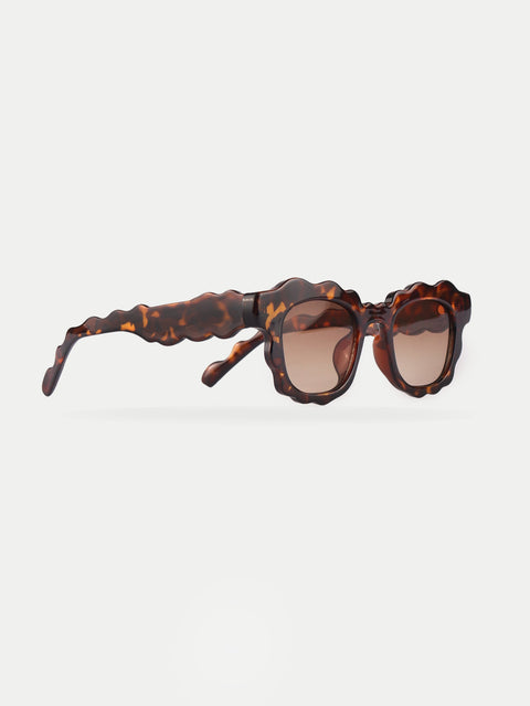 Wavy Square Sunglasses