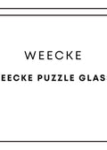 Weecke Puzzle Glass Mouthpiece | One Colour-Image 1