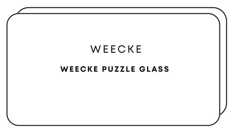 Weecke Puzzle Glass Mouthpiece