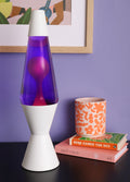 Liquid Lamp White / Purple / White | One Colour-Image 1
