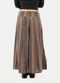 Wide Leg Smocked Pants | Agate Stripe-Image 4