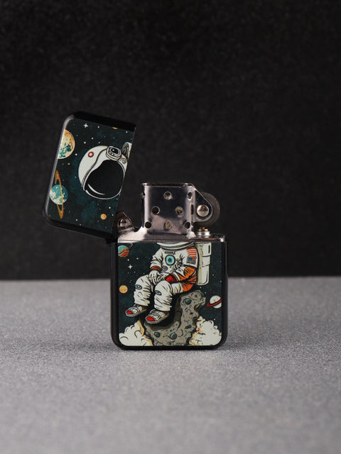 Windproof Metal Lighter Refillable