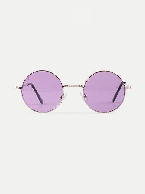 Wireframe Round Lennon Sunglasses