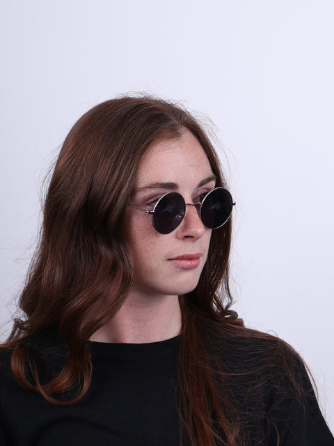 Wireframe Round Lennon Sunglasses