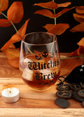 Witches Brew Stemless Wine Glass | One Colour-Image 1