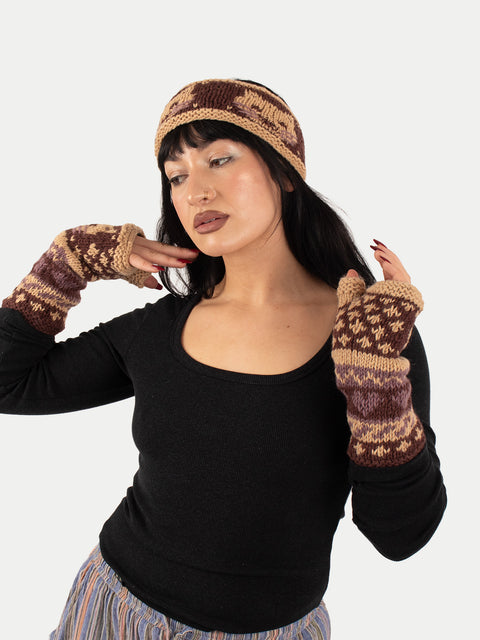 Wool Kitty Knit Armwarmer