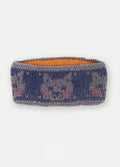 Wool Kitty Knit Headband | Blue-Image 1