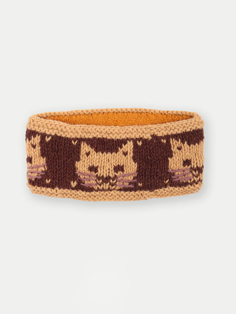 Wool Kitty Knit Headband