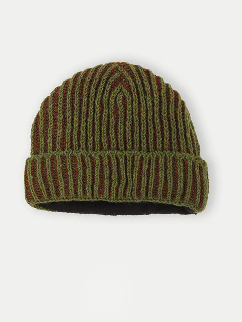 Woolen Fisherman Two Tone Beanie