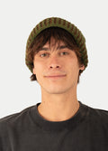 Woolen Fisherman Two Tone Beanie | Brown-Image 4