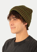 Woolen Fisherman Two Tone Beanie | Brown-Image 5
